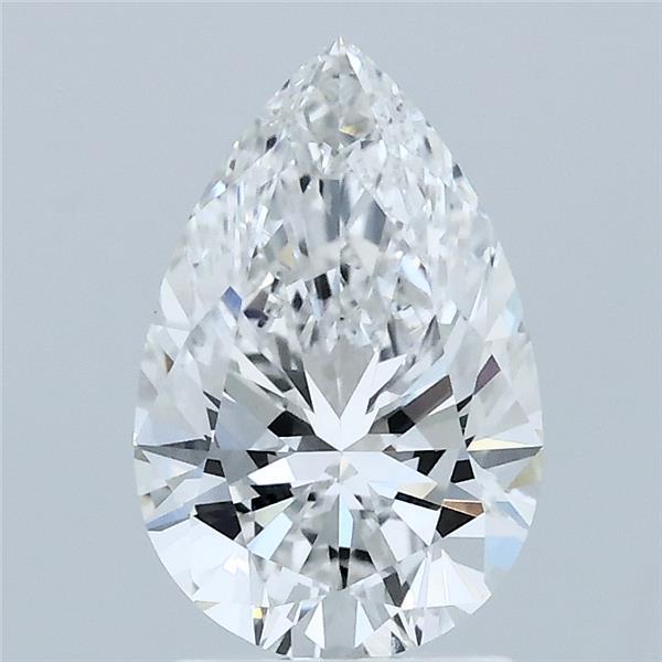 1.58ct Pear F VVS2 Lab Created Diamond