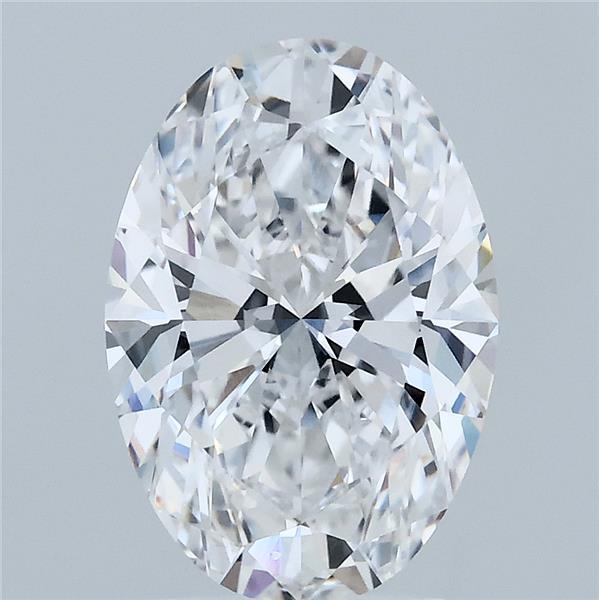 2.87ct Oval D VVS1 Lab Created Diamond