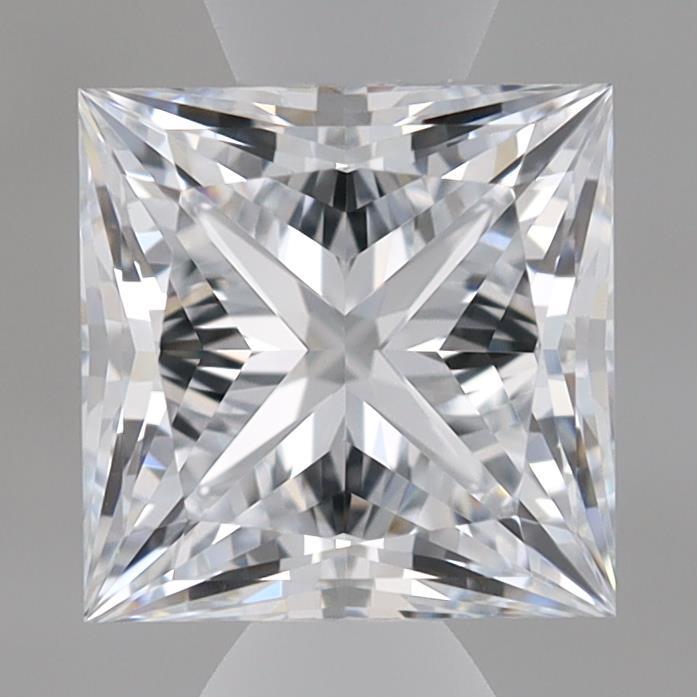 1.01ct Princess E IF Lab Created Diamond