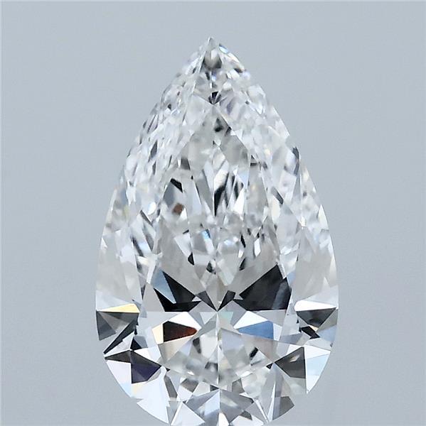 1.73ct Pear E VVS2 Lab Created Diamond