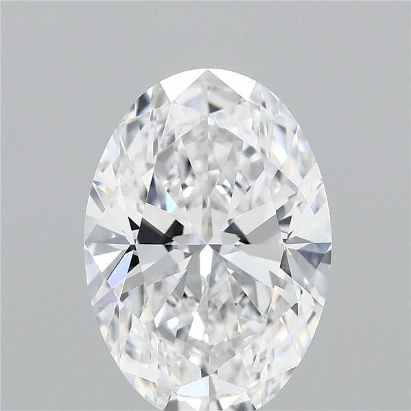 3.07ct Oval D VVS1 Lab Created Diamond