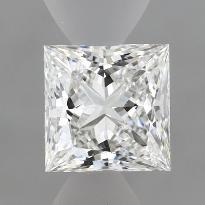 0.87ct Princess E VVS2 Lab Created Diamond