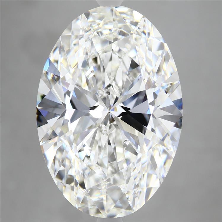 9.1ct Oval E VVS2 Lab Created Diamond