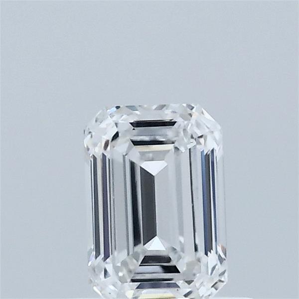 0.57ct Emerald D VVS2 Lab Created Diamond