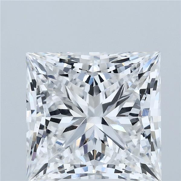 7.06ct Princess E VVS2 Lab Created Diamond