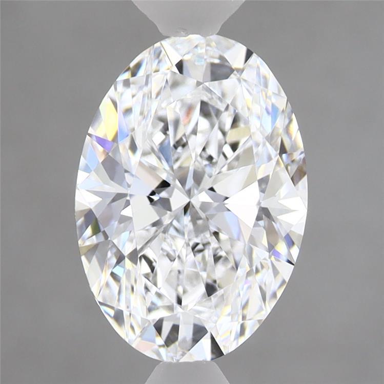 2.09ct Oval D VVS2 Lab Created Diamond