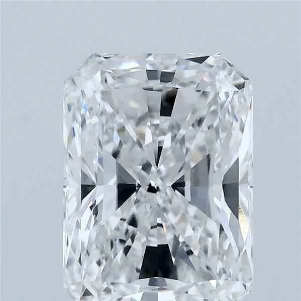 3ct Radiant E VS1 Lab Created Diamond