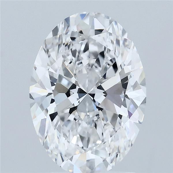 2.07ct Oval D VVS2 Lab Created Diamond