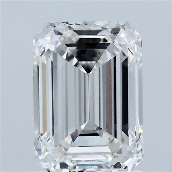 1.58ct Emerald E VS1 Lab Created Diamond