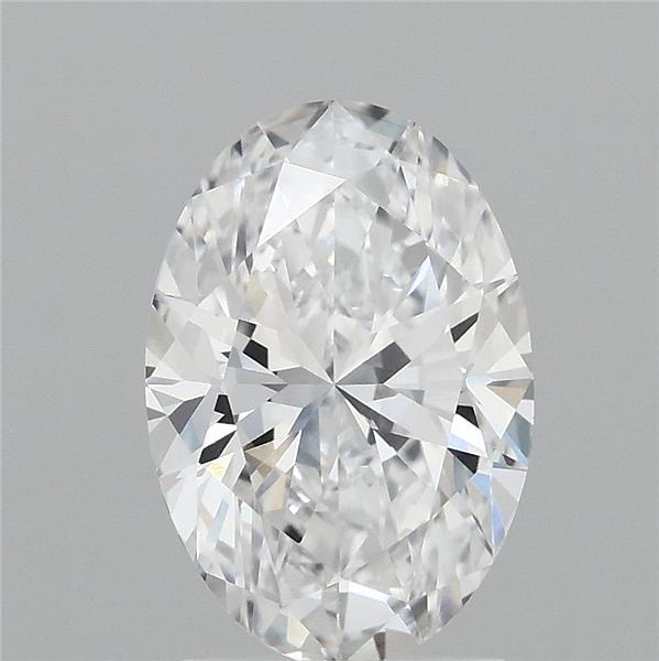 2.06ct Oval D VVS1 Lab Created Diamond