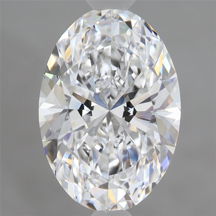 2.05ct Oval D VVS2 Lab Created Diamond