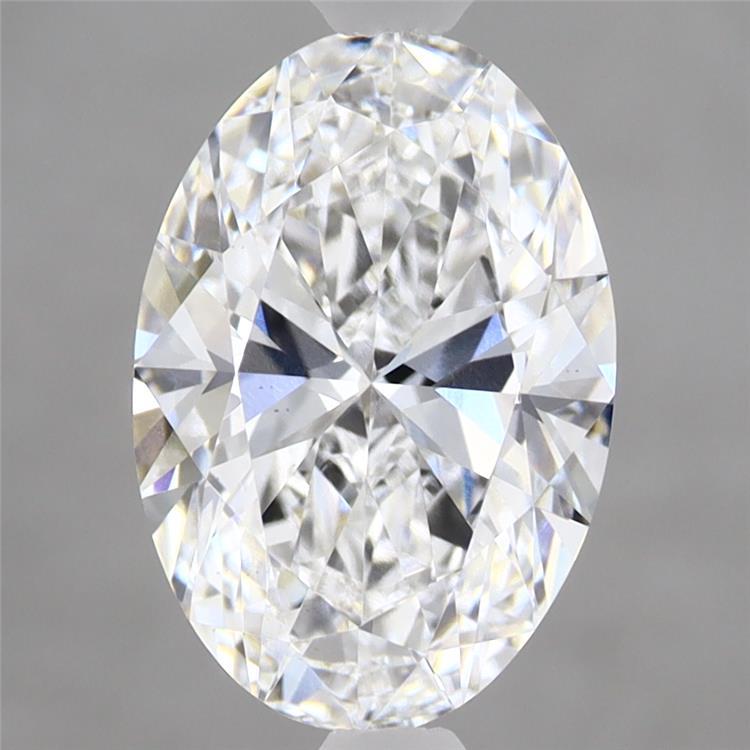 2.51ct Oval D VS1 Lab Created Diamond