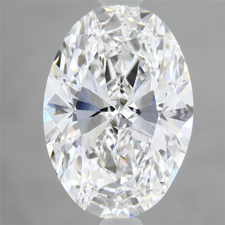 2.04ct Oval D VVS2 Lab Created Diamond