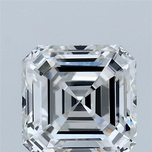 2.06ct Asscher F VVS2 Lab Created Diamond