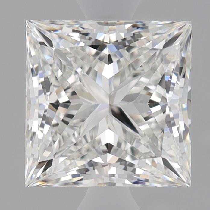 1.83ct Princess F VVS2 Lab Created Diamond