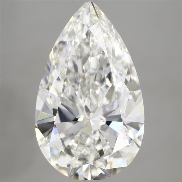 4.44ct Pear E VS1 Lab Created Diamond