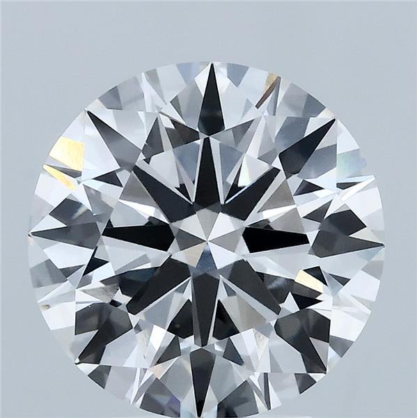 3.82ct Round E VVS2 Lab Created Diamond