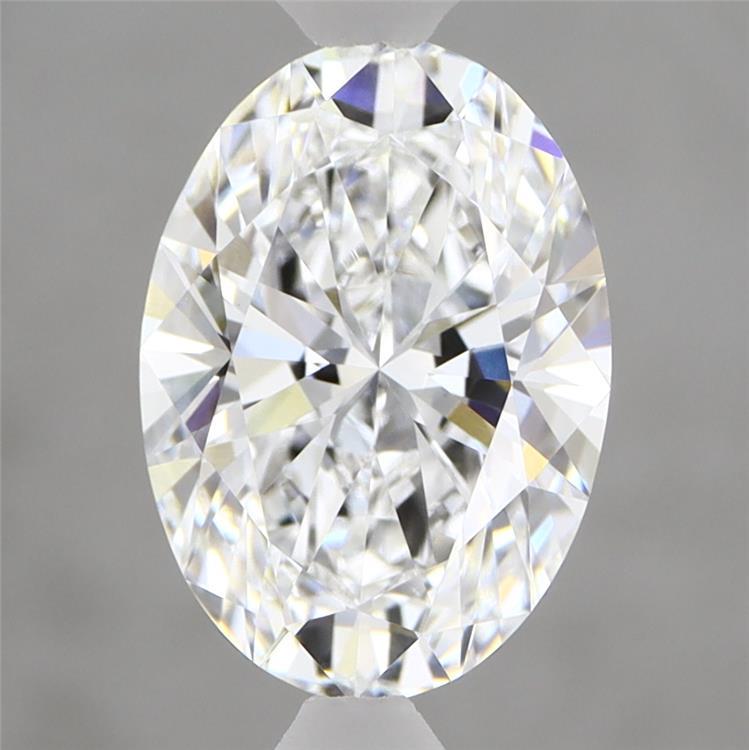 2.09ct Oval D VVS2 Lab Created Diamond