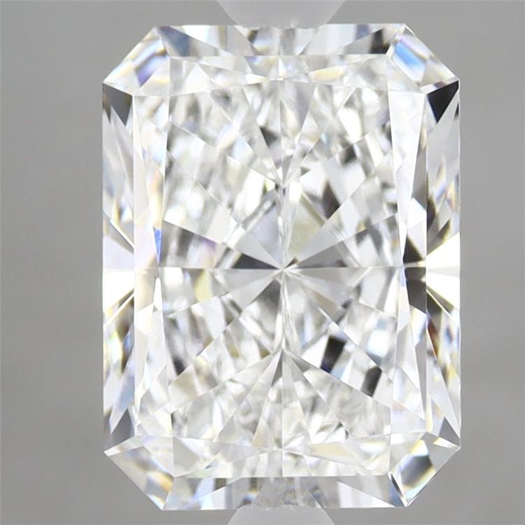 3.02ct Radiant E VVS2 Lab Created Diamond
