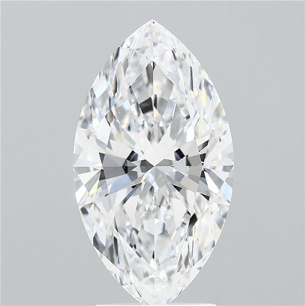 3.01ct Marquise D VVS2 Lab Created Diamond