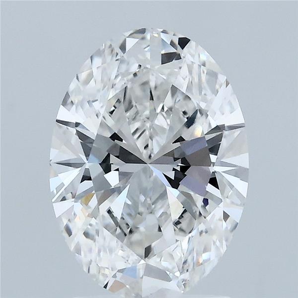 2ct Oval E VVS2 Lab Created Diamond