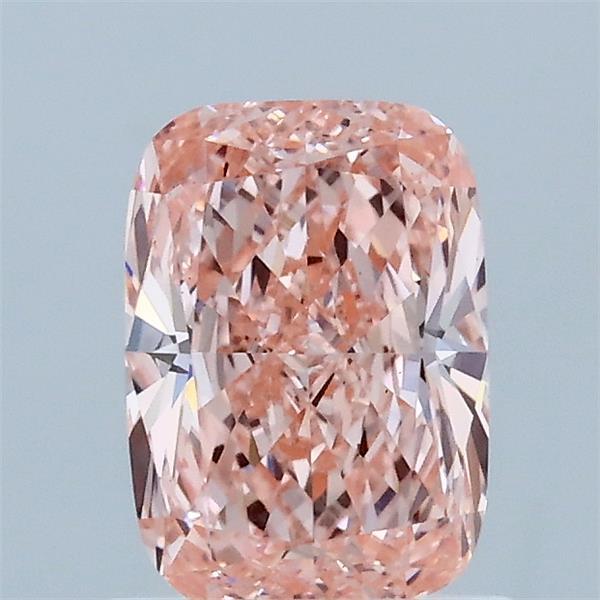 1.07ct Cushion FANCY VIVID PINK VS1 Lab Created Diamond