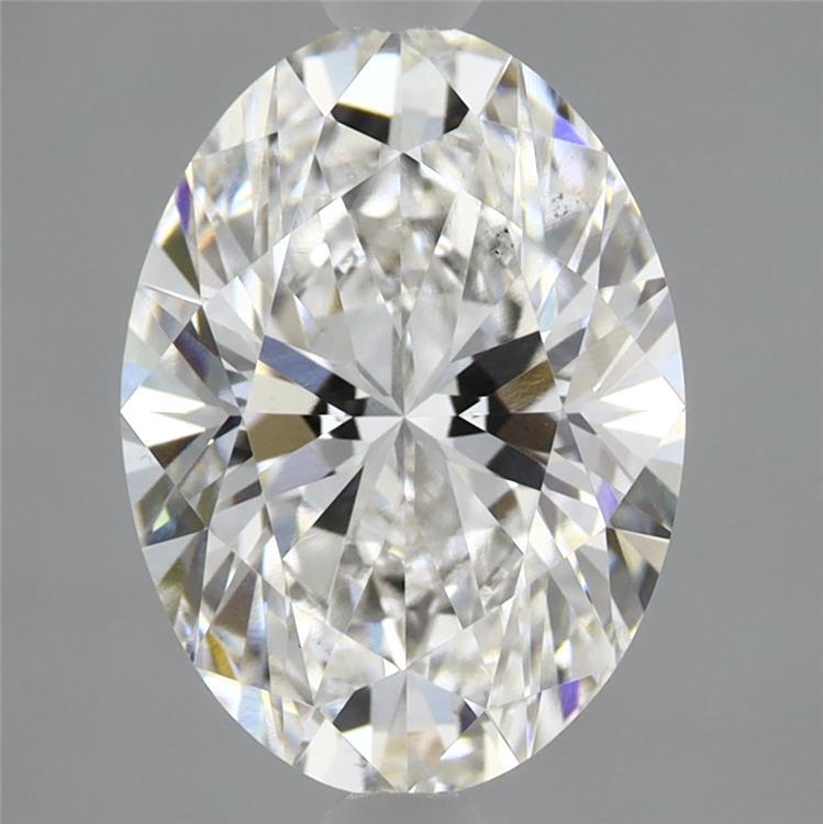 2.81ct Oval E VS2 Lab Created Diamond