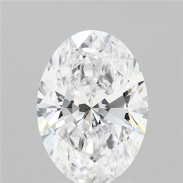 3.07ct Oval D VVS1 Lab Created Diamond