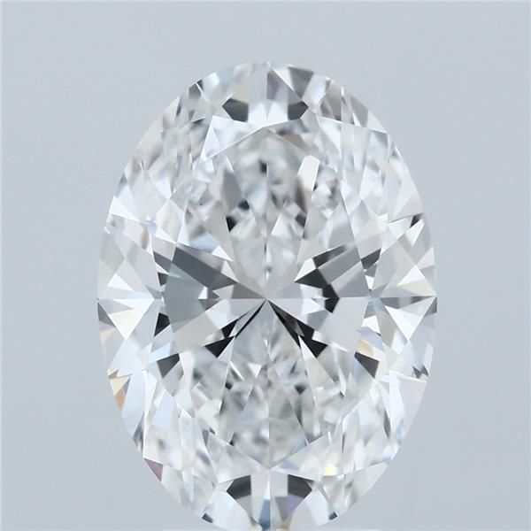 4.06ct Oval E VS1 Lab Created Diamond