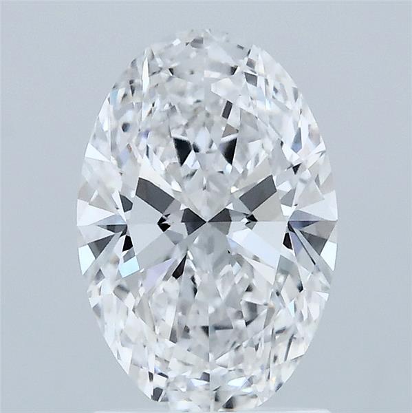 1.51ct Oval D VVS2 Lab Created Diamond