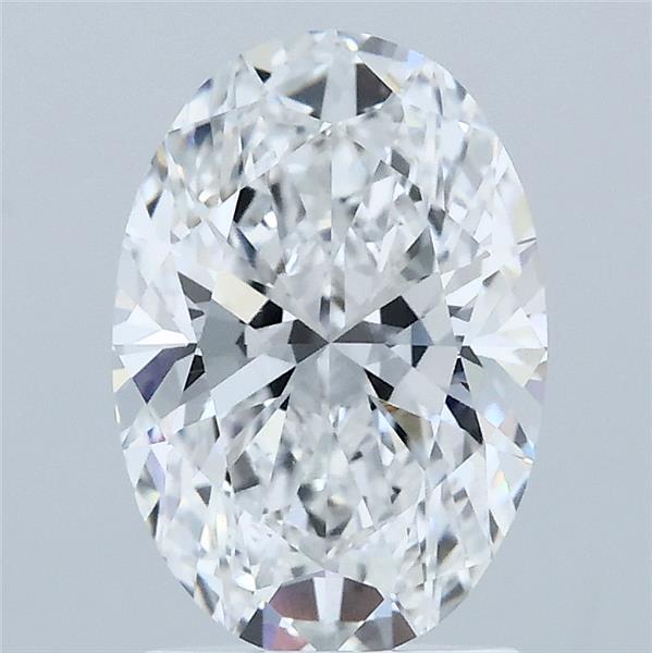 1.87ct Oval D VVS2 Lab Created Diamond
