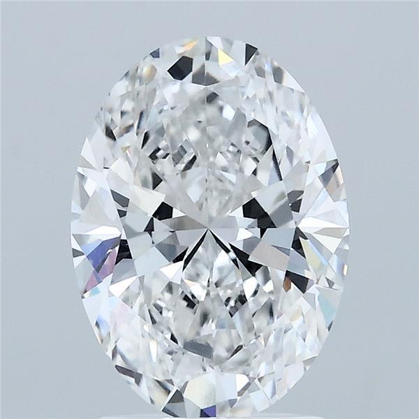 2.09ct Oval E VVS2 Lab Created Diamond