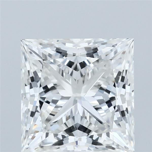 2.06ct Princess F VVS2 Lab Created Diamond