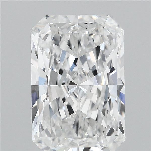 3.53ct Radiant E VVS1 Lab Created Diamond