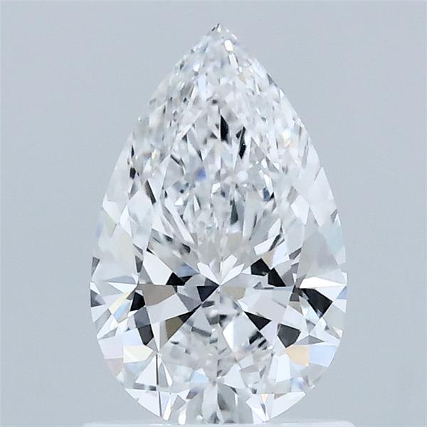 1.02ct Pear D VVS2 Lab Created Diamond