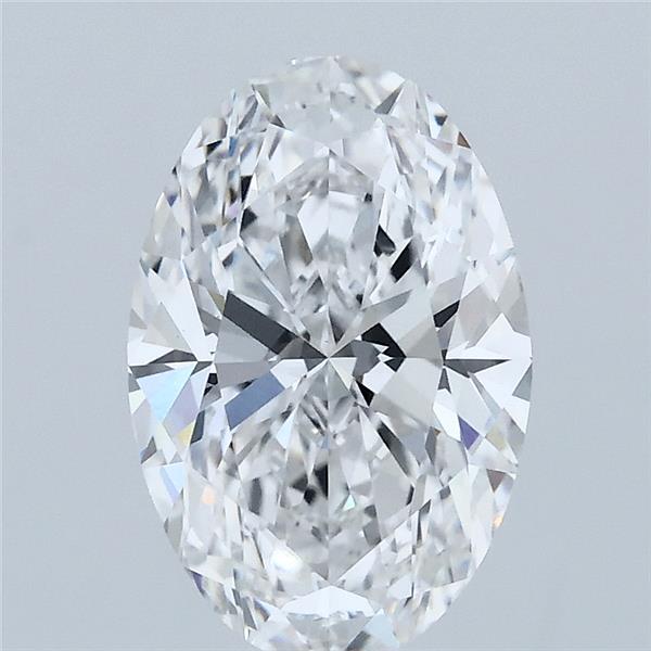 2.07ct Oval E VVS2 Lab Created Diamond