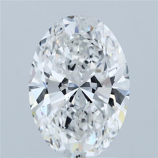 3.01ct Oval E VVS2 Lab Created Diamond