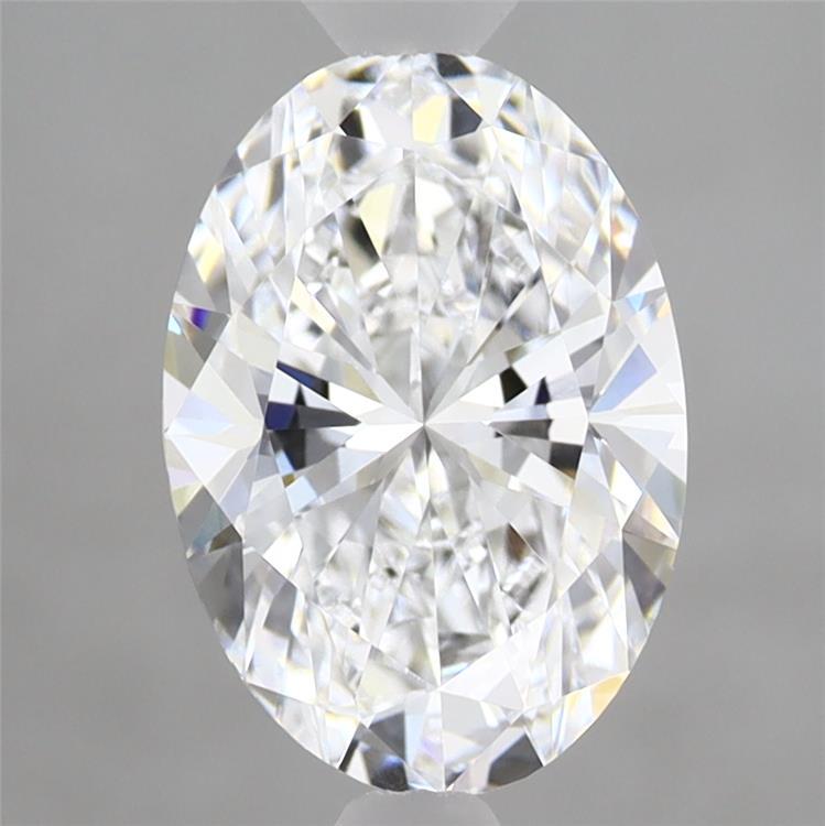 2.05ct Oval D VVS2 Lab Created Diamond