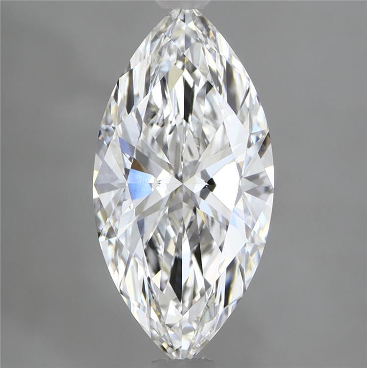 2.08ct Marquise E VVS2 Lab Created Diamond