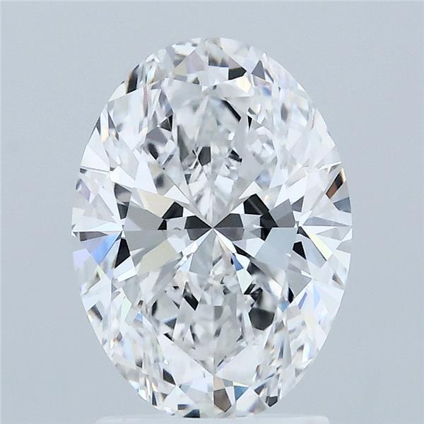 2ct Oval D VVS1 Lab Created Diamond