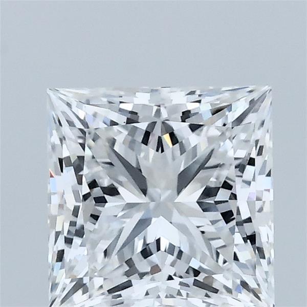 1.53ct Princess D VVS2 Lab Created Diamond