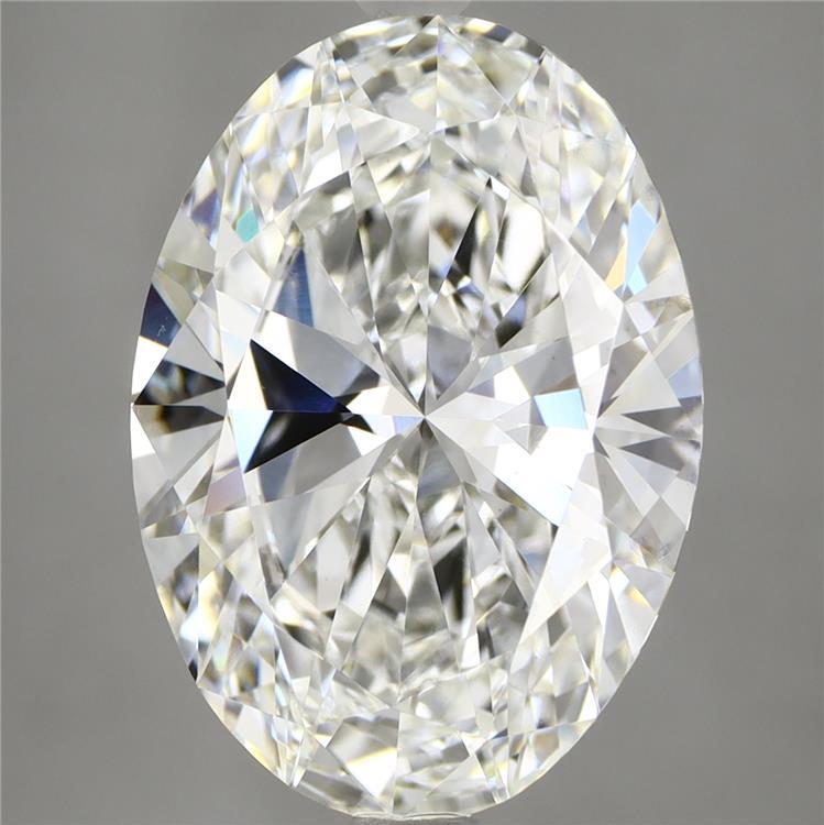 5.91ct Oval E VVS2 Lab Created Diamond