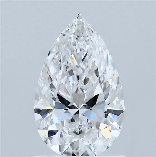 1.01ct Pear E VVS1 Lab Created Diamond