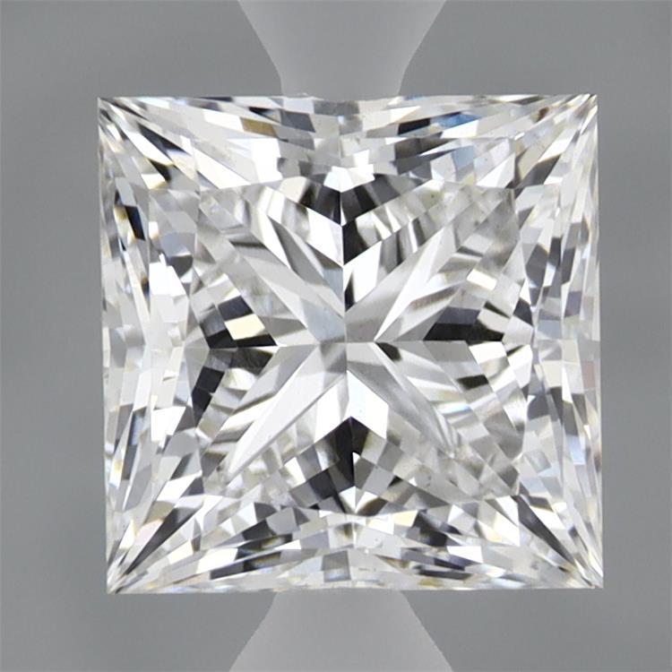 1.71ct Princess D VS1 Lab Created Diamond