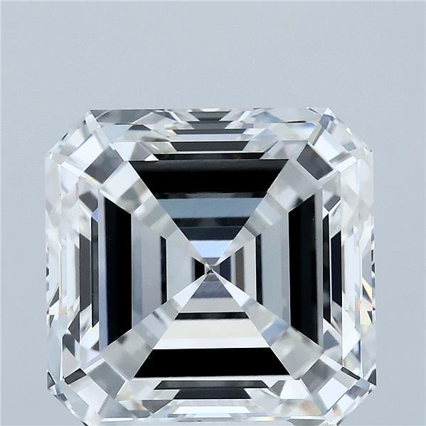 7.06ct Asscher F VVS2 Lab Created Diamond