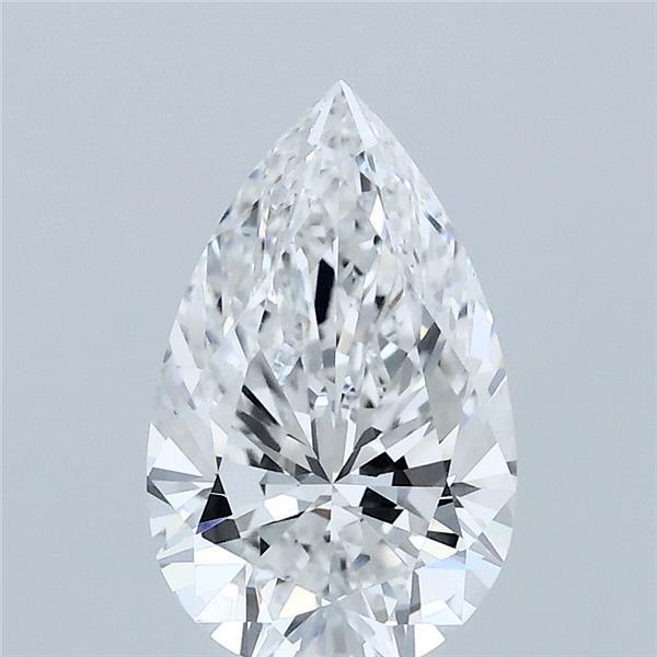 1.53ct Pear E VS1 Lab Created Diamond