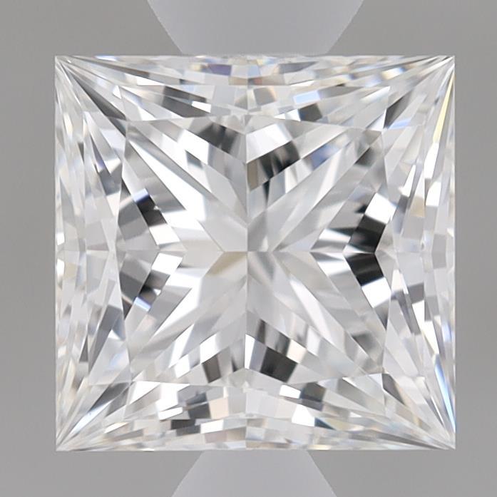 1.05ct Princess E IF Lab Created Diamond
