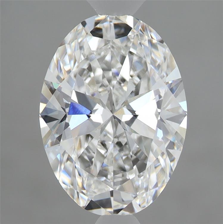2.13ct Oval E VVS2 Lab Created Diamond
