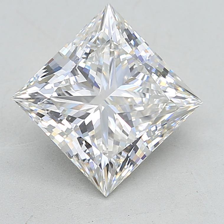 4.04ct Princess G VS1 Lab Created Diamond