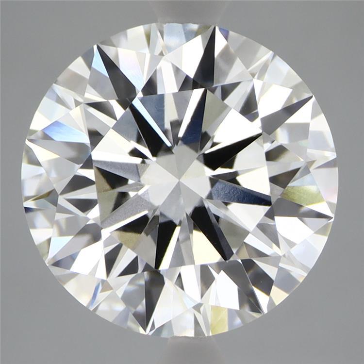 5.2ct Round F VVS2 Lab Created Diamond